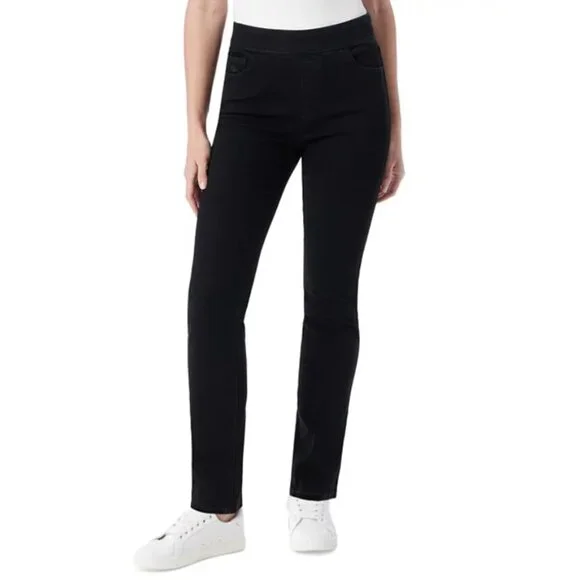 Gloria Vanderbilt Women's All Around Slimming Effect Pull-On High Rise Jean - Picture 1 of 8